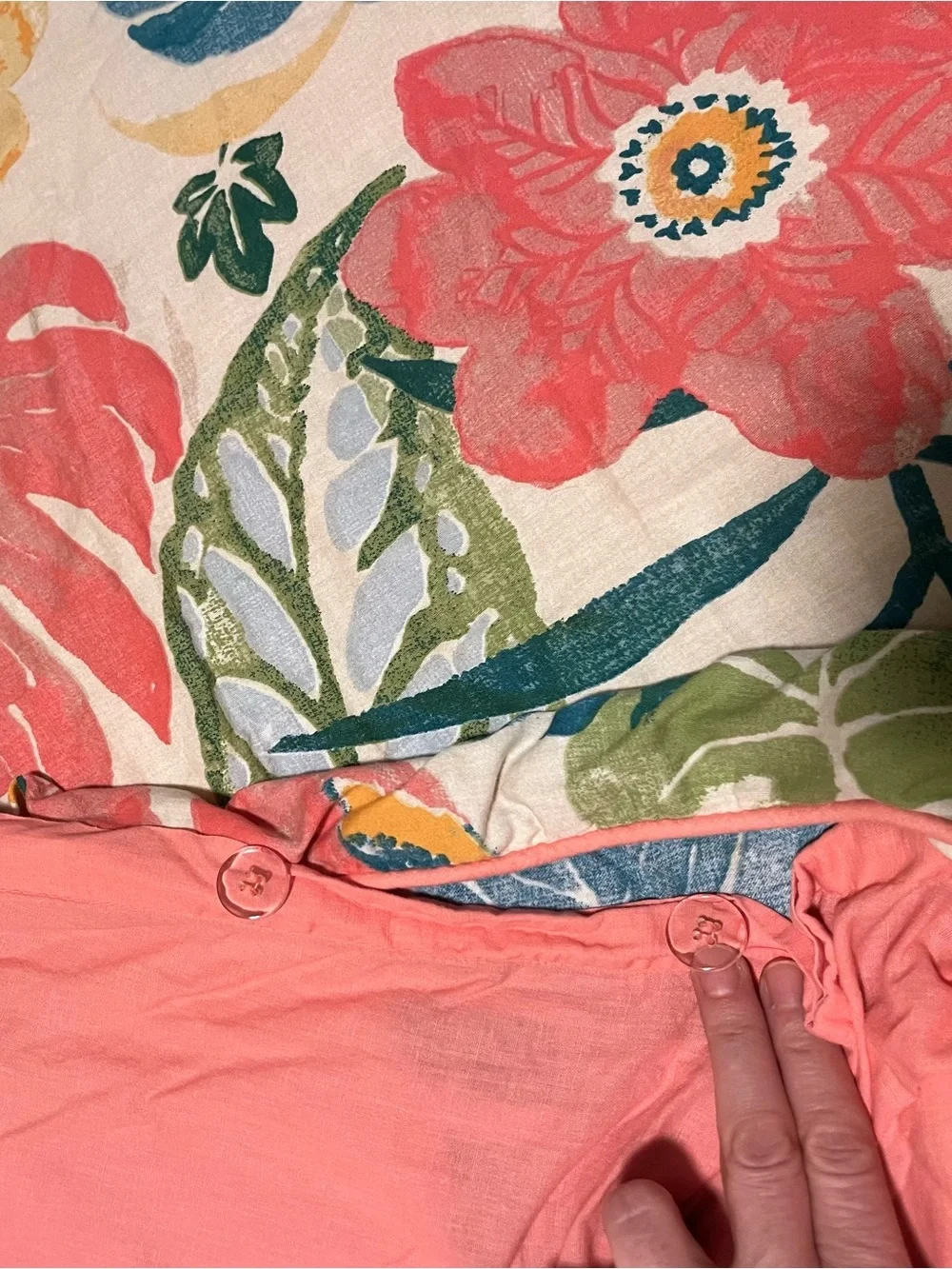 Tropical Full/Queen Duvet Cover set
